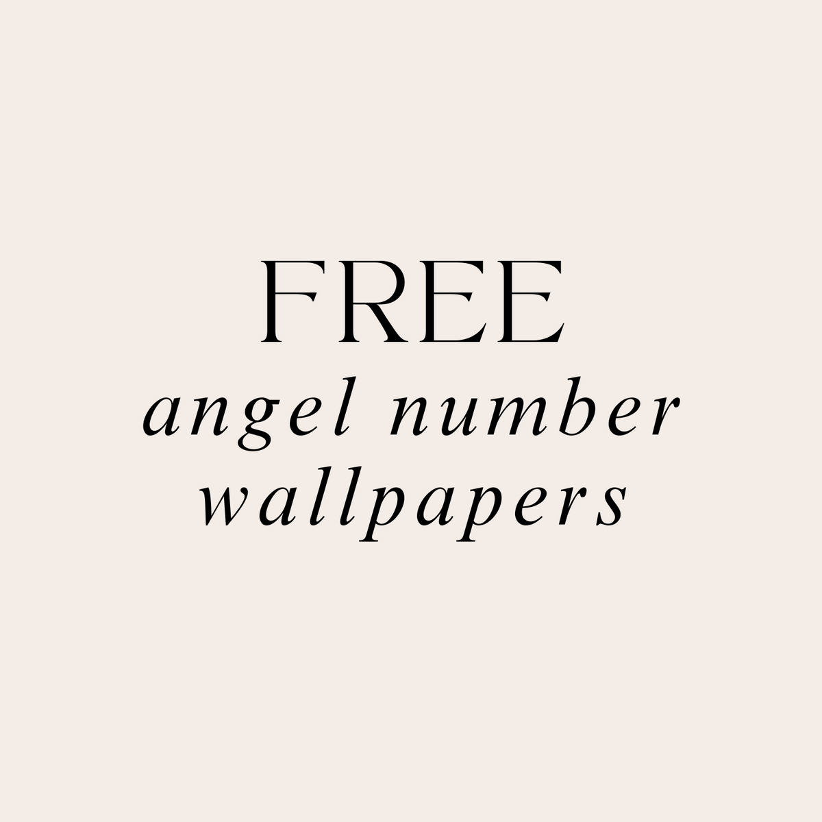 Angel Number Wallpapers โ The Rising Circle